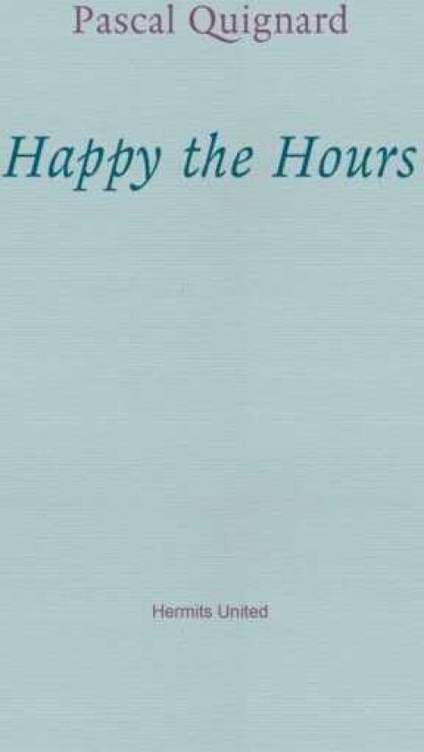Happy the Hours