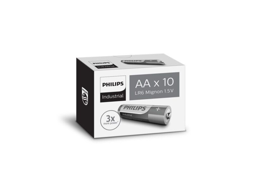 batteri industrial alkaline AA 10-pak - 2073832