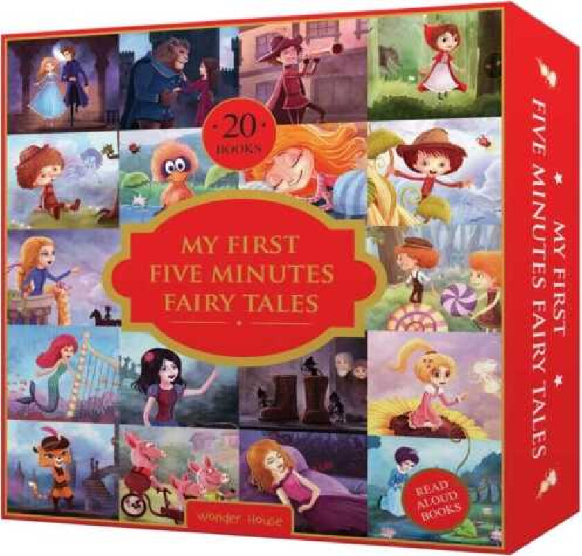 My First Five Minutes Fairy Tales Boxset Giftset of 20 Books for Kids