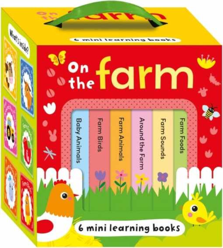 On the Farm 6 mini learning books