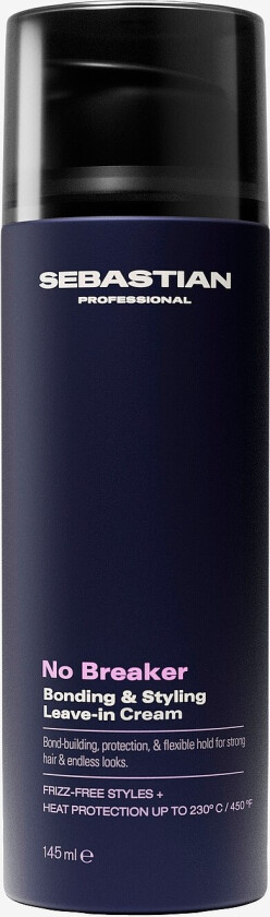 No.Breaker Bonding & Styling Leave In Creme 145Ml - Svart