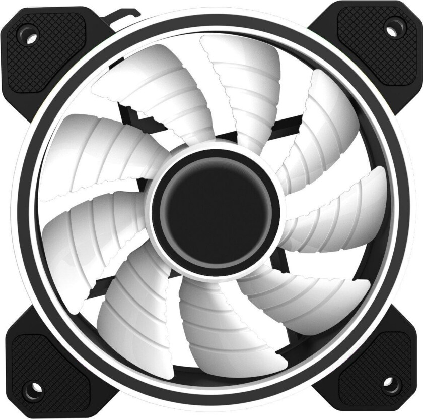 Preyon Eagle Eye 120 PWM ARGB Kabinettvifte - 120mm - Svart