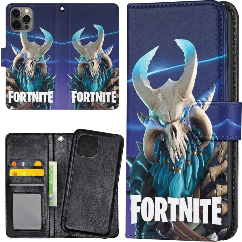 iPhone 12 Pro Max - Lommebok Deksel Fortnite