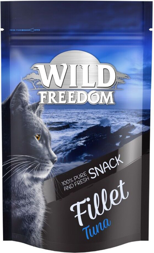 Filet Snacks Tunfisk - Økonomipakke : 2 x 100 g (12 fileter)