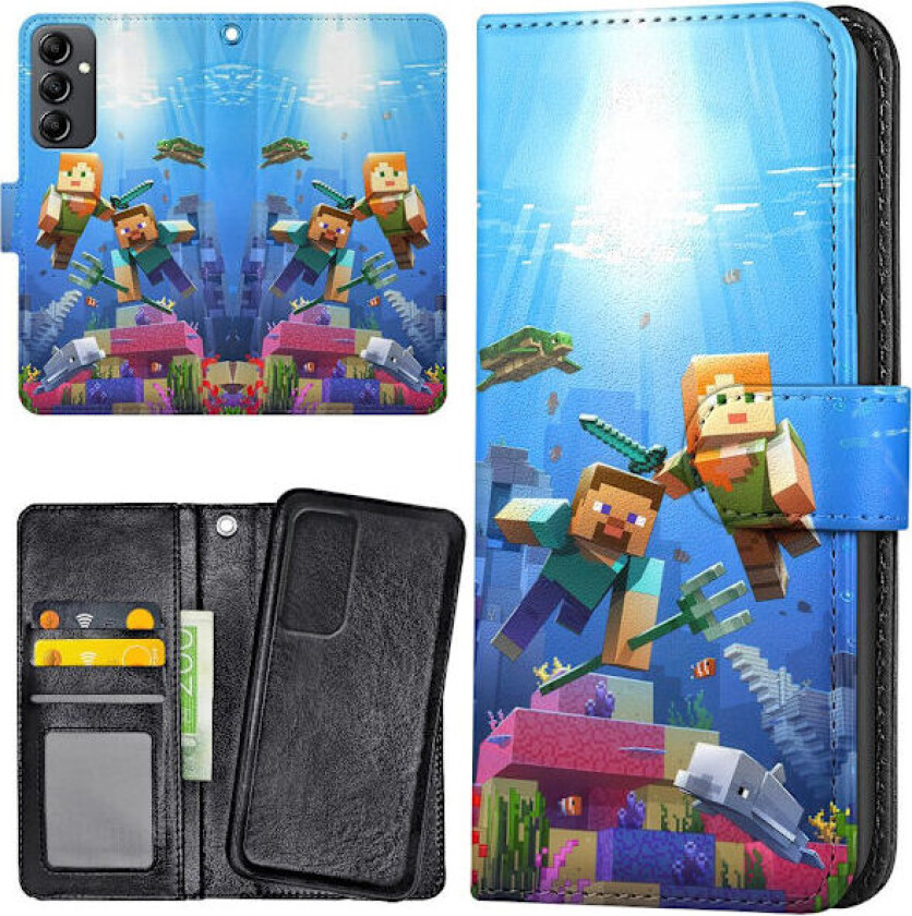 Samsung Galaxy A25 5G - Lommebok Deksel Minecraft