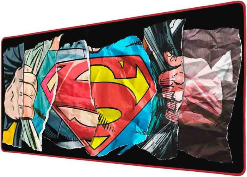 XXL Gaming Musematte - 90x40cm - Supermans Bryst