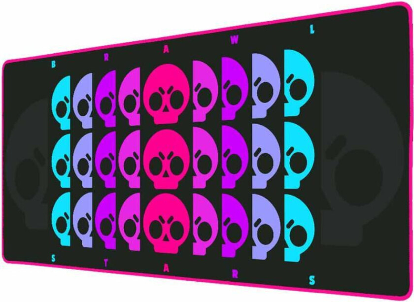 XXL Gaming Musematte 90x40cm ??? Brawl Stars Skull Repeater