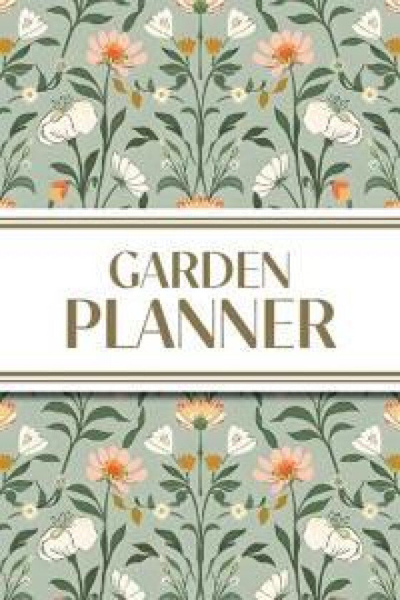 Garden Planner (Cottagecore Spring Mirrored Pattern)