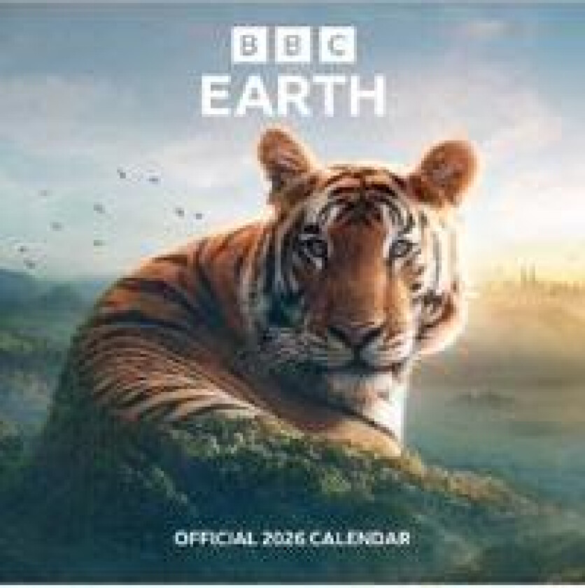 BBC EARTH 2026 SQUARE CALENDAR