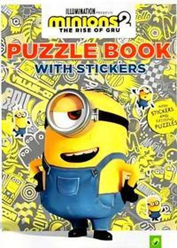 Minions 2: Puzzle Book with Stickers