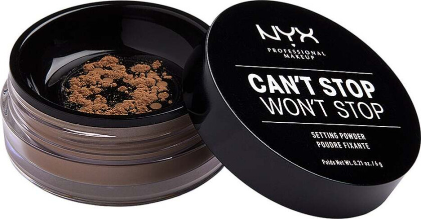 NYX PROFESSIONAL MAKEUP Can't Stop Won't Stop Setting Powder Medium/De