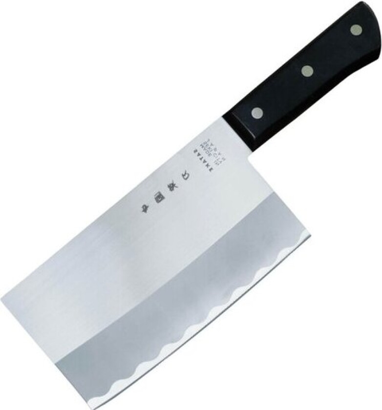 Chopper kniv svart håndtak