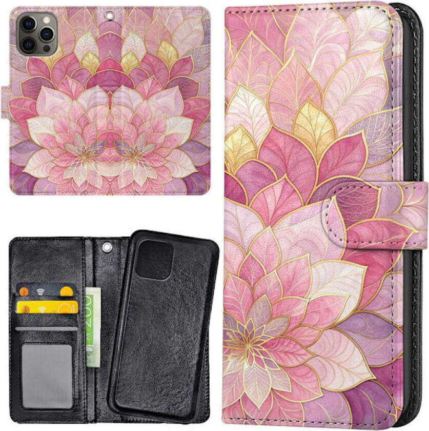 iPhone 12 Pro Max - Lommebok Deksel Flower