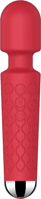 Massager Wand 20 Vibrations Red