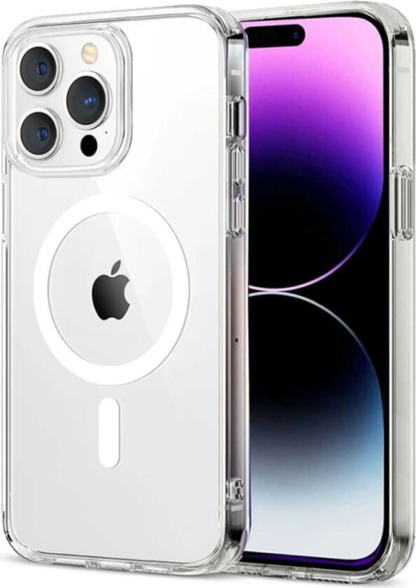 iPhone 15 Pro Magsafe Mobildeksel Gjennomsiktig