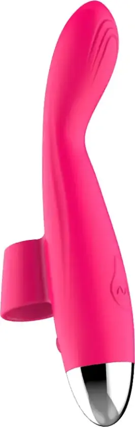 Vibrating Finger Massager Pink