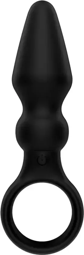 Anal Plugg With Vibrations Black