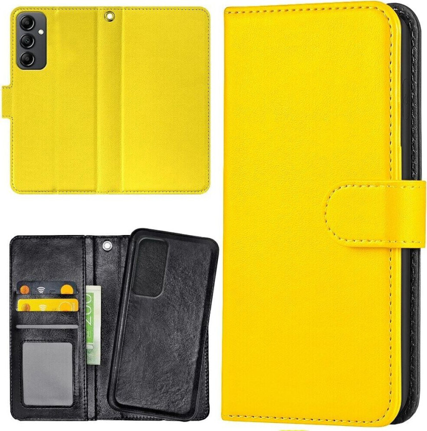 Samsung Galaxy S24 - Lommebok Deksel Gul