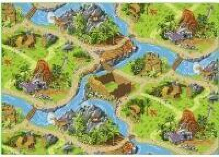 Bilde av Gulvteppe, Leketeppe Dinosaur 140x200cm Dinosaur Leketeppe 714891