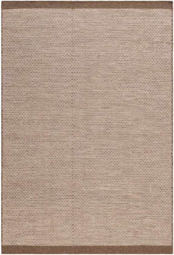 Ullteppe Gotti - 160x230 cm, Mørk Lin