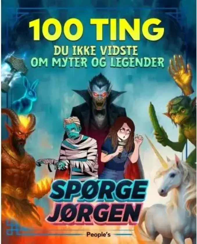 100 ting du ikke vidste om myter og legender | Kristina Øland Iskov, Jørgen Bjørn Hansen | Språk: Dansk