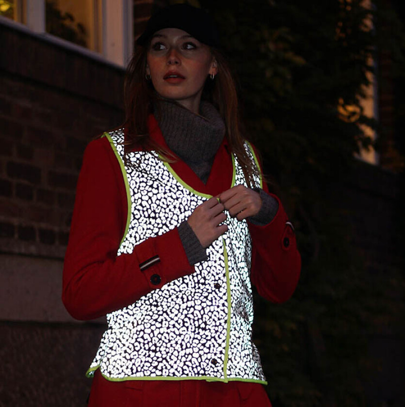 Refleksvest, Weathergoods, Leopard