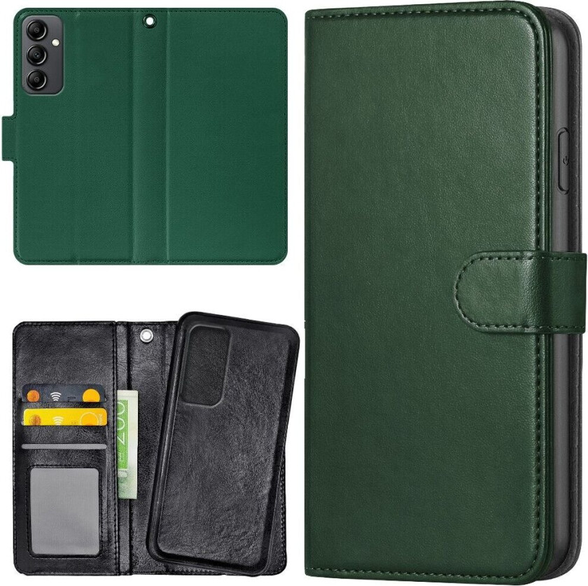 Samsung Galaxy S24 - Lommebok Deksel Mørkegrønn