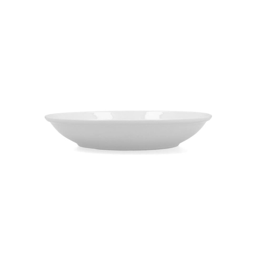 Dyp tallerken Bidasoa Glacial Coupe Ceramic White (21 cm) (Pakke 6x)