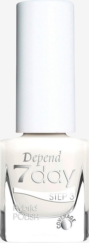 7day Hybrid Polish - Hvit