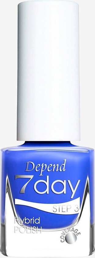 7day Hybrid Polish - Blå