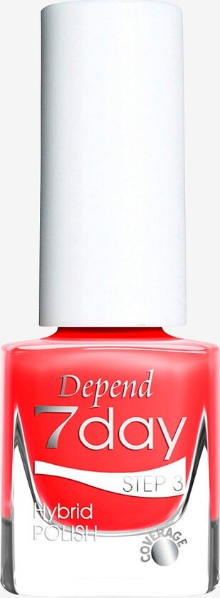 7day Hybrid Polish - Rød