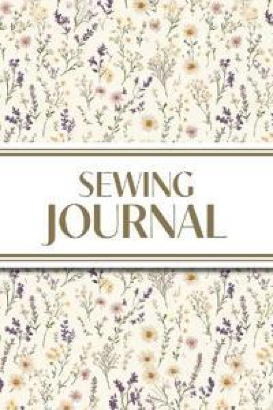 Sewing Journal (Wildflowers on Cream Background )