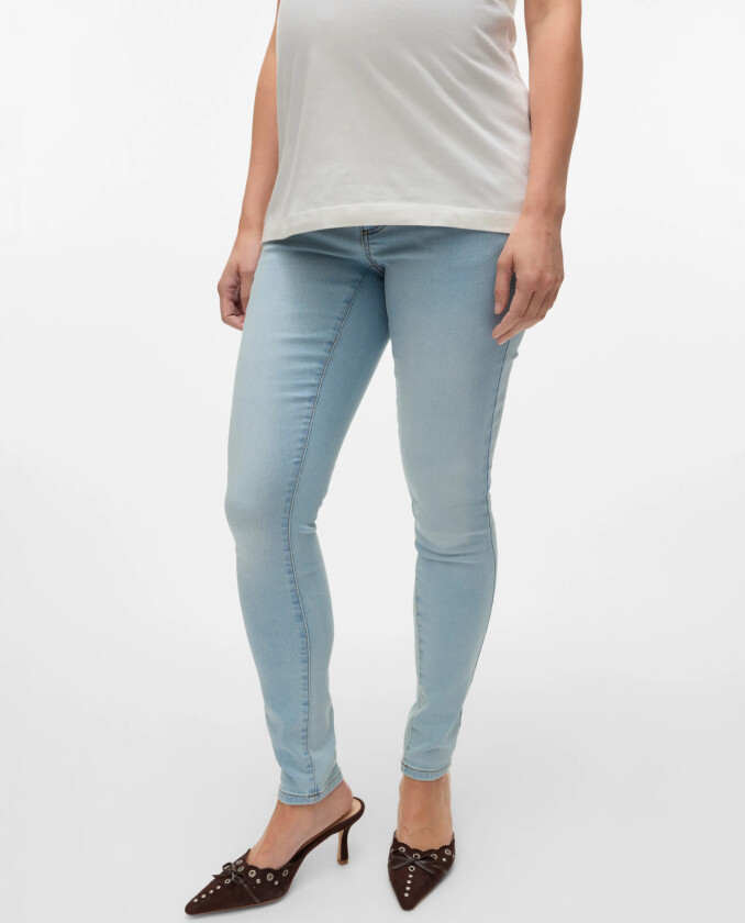 Vmmtanya S Piping Jeans Vi352 Ga Noos - Blue - S x 34