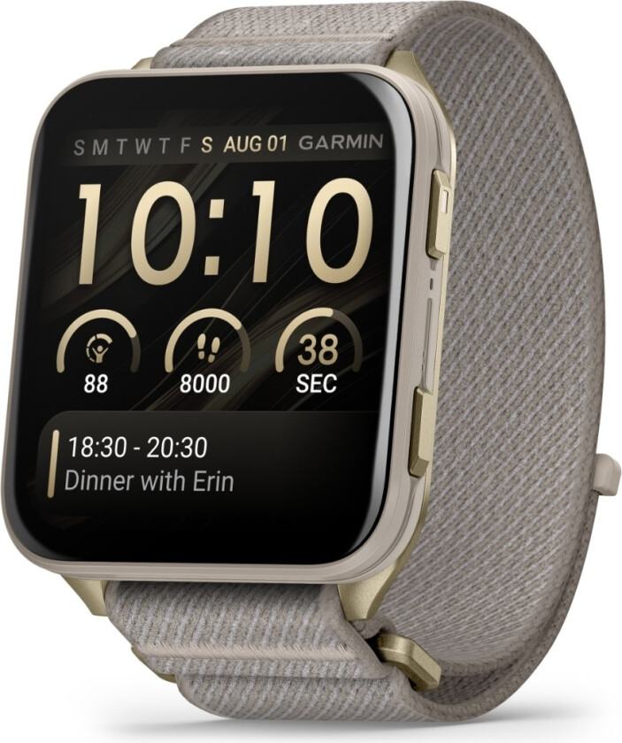 Venu X1 smartklokke, Soft Gold/French Grey