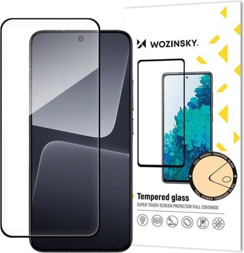 Full Glue Tempered Glass with Black Frame for Xiaomi 14