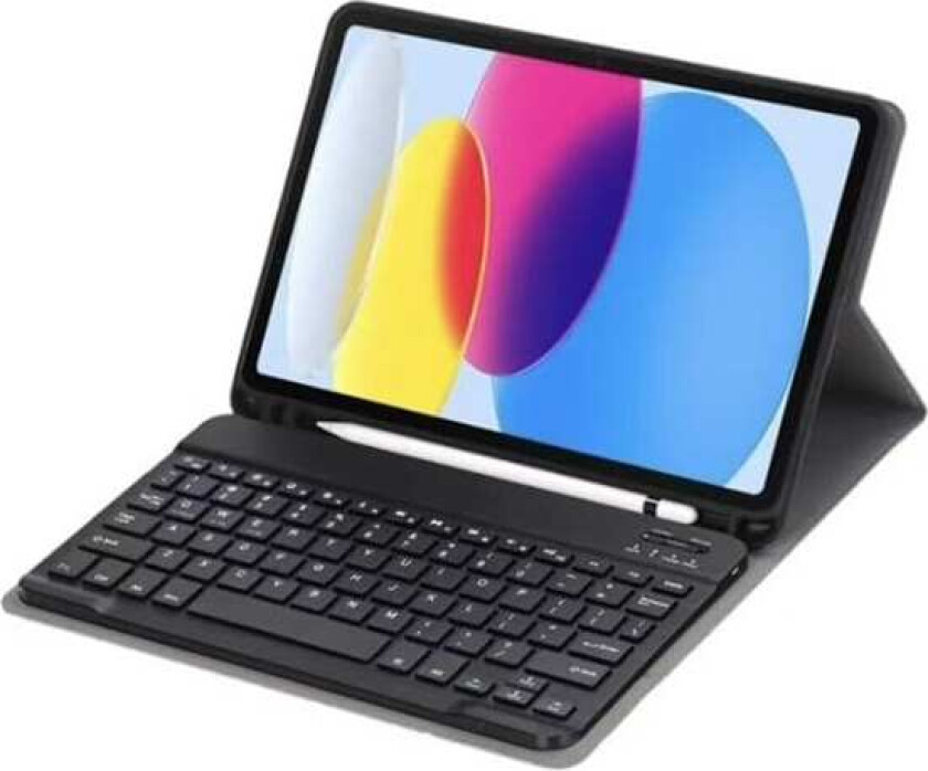 Bluetooth deksel med tastatur til Samsung Galaxy Tab A11 – Svart