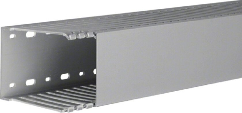 DNG10007507030B, Kabelkanal, Grå, PVC, V0, 75 mm, 2000 mm