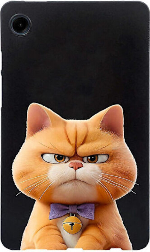 For Samsung Galaxy Tab A9 Deksel Mønstertrykk Slankt TPU Nettbrett Beskyttelsesdeksel - Garfield Cat