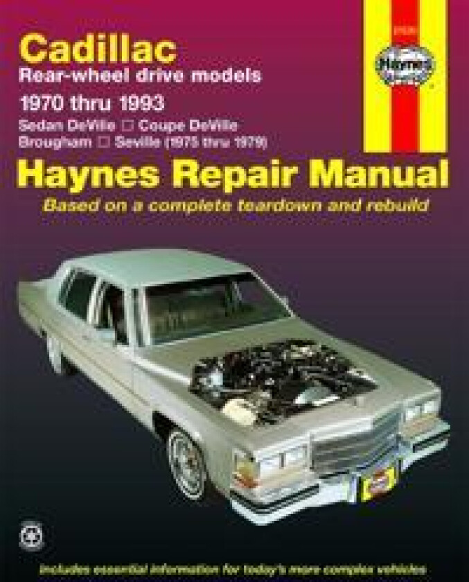 Cadillac RWD petrol DeVille/Coupe/Sedan DeVille (70-85), Brougham (70-93) & Seville (75-79) USA