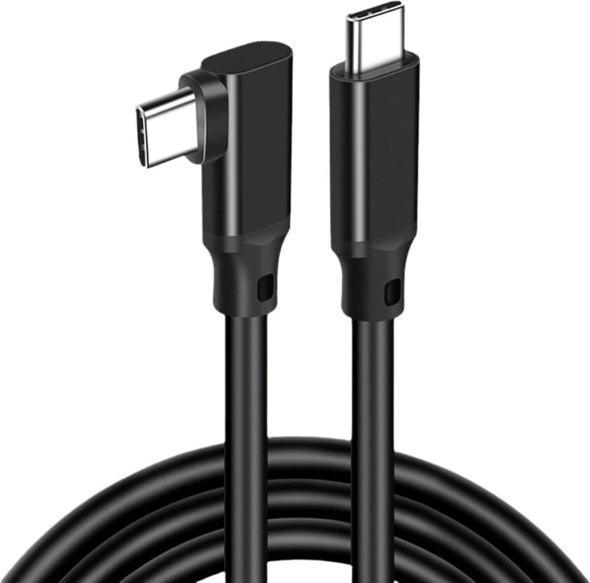 NÖRDIC 1m USB 2.0 USB-C til C-kabel for iPhone 15/15 Pro/15 Plus/15 Pro Max 3A 480Mbps 60W