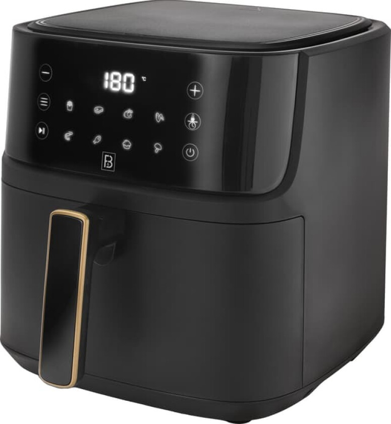 Digital Dual Heat airfryer 8L (sort)