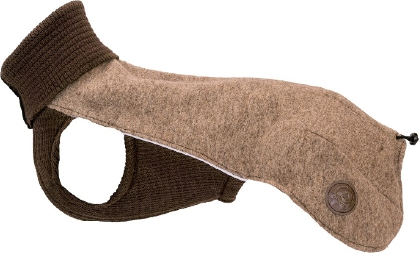Sidney ulldekken i merinoull - for korthårede hunder - M-L 48 cm - Sand