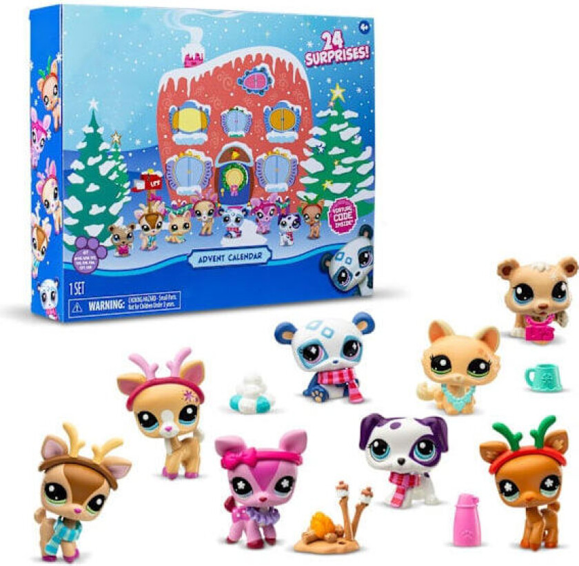 Littlest Pet Shop Julekalender 2025, For jenter eller gutter, Fra 4 år