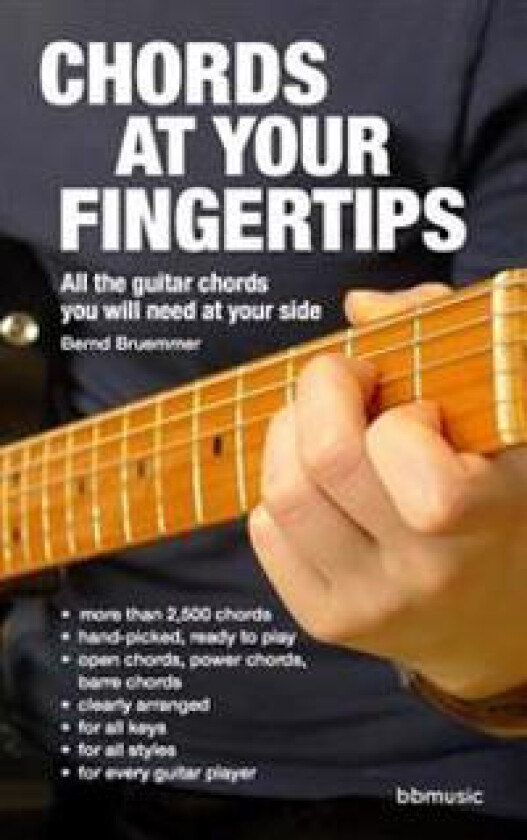 Chords at Your Fingertips: All the Guitar Chords You Will Need at Your Side
