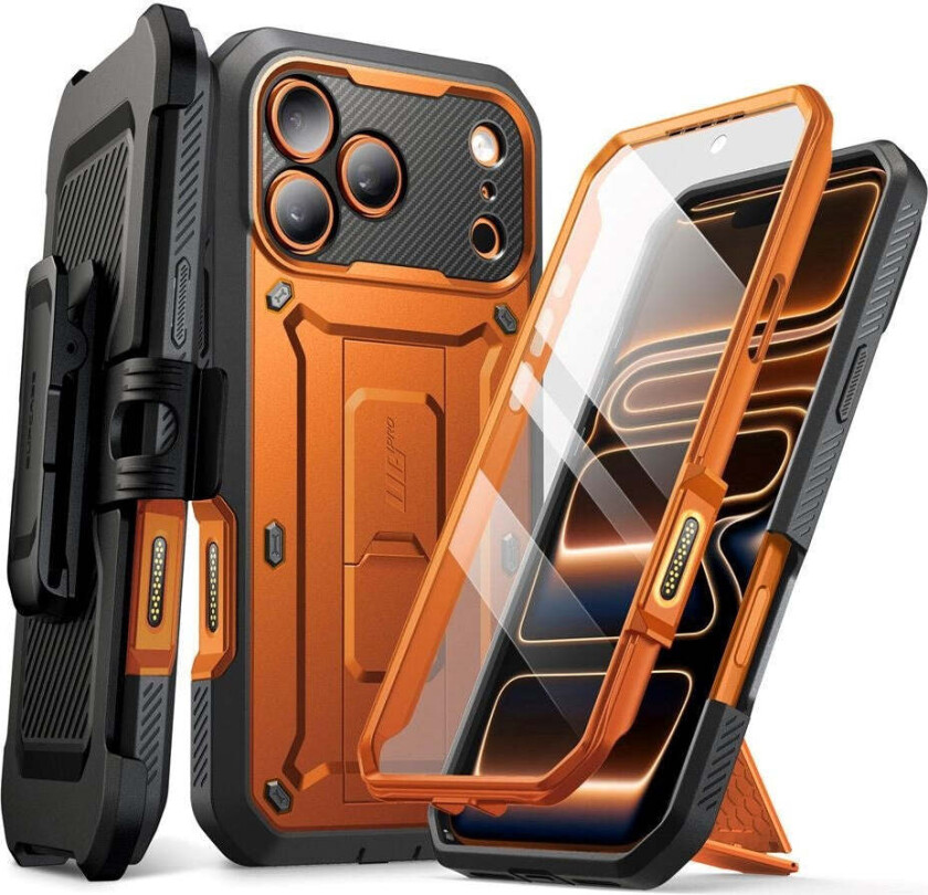 Supcase Unicorn Beetle iPhone 17 Pro Max Deksel – Orange