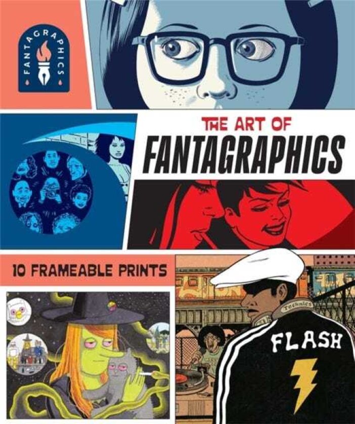 The Art of Fantagraphics Poster Book 10 Frameable Prints
