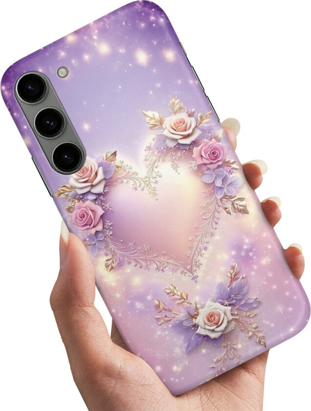 Samsung Galaxy S23 - Deksel/Mobildeksel Heart