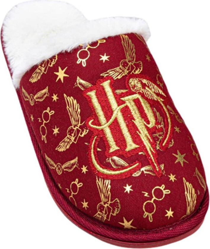 Harry Potter Womens/Ladies Gold Foil Slippers