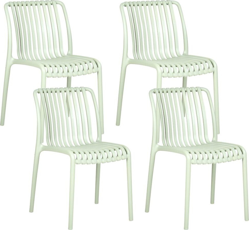 Hagestol Ariccia 4-pakning - Grønn