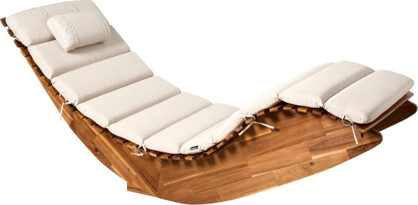 Solstol Brescia Premium - Lyst tre, lysebeige